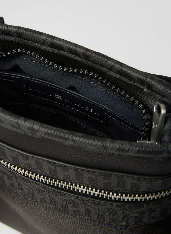 Small Logo Crossbody Bag Black