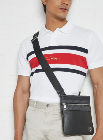 Small Logo Crossbody Bag Black