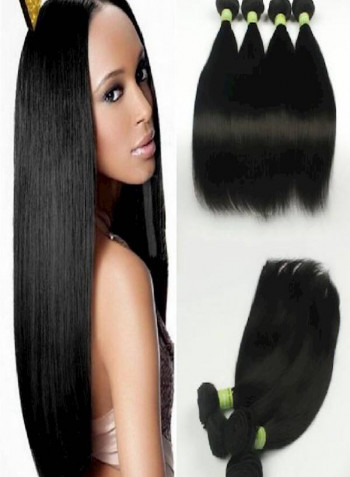 Natural Hair Extension Black