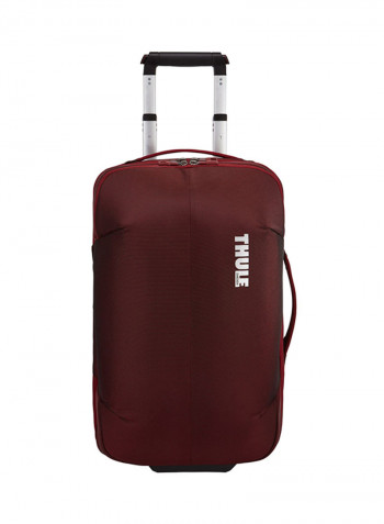 Subterra Rolling Carry-On Trolley Backpack Burgundy