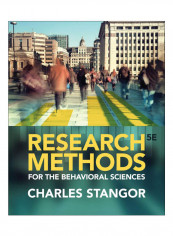 Research Methods For The Behavioral Sciences Paperback