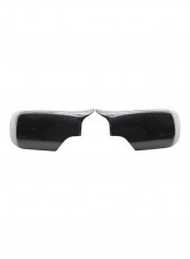 Carbon Fiber L and R Side Printed Door Mirror Cover Cap For BMW E46 98-05