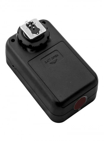 Flash Transmitter For Nikon DSLR Camera 15.19x 15.19x5.08cm Black