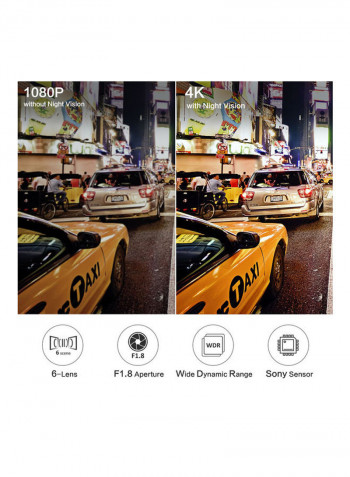 M06 4K WiFi Dash Camera