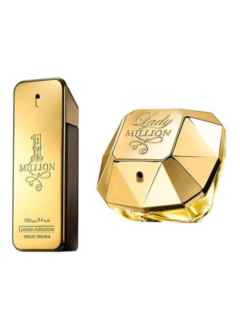 مجموعة عطور ميليون للهدايا EDT 100ml, EDP 80مل