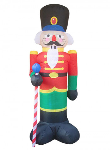 Decorative Inflatable Nutcracker Multicolour