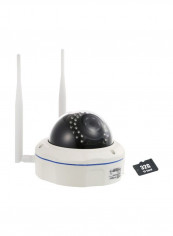 Wireless IR-Cut Surveillance Camera With TF Card And Sim Card Slot