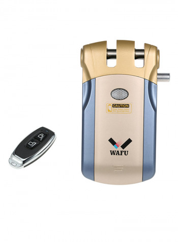 Wireless Smart Remote Control Electronic Lock Keyless Entry Door Lock Multicolour 1.076kg