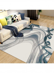 Creative Pattern Rectangular Living Room Carpet Multicolour 120x160centimeter