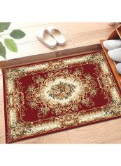 Floral Pattern Modern Style Floor Mat Multicolour 120x160centimeter