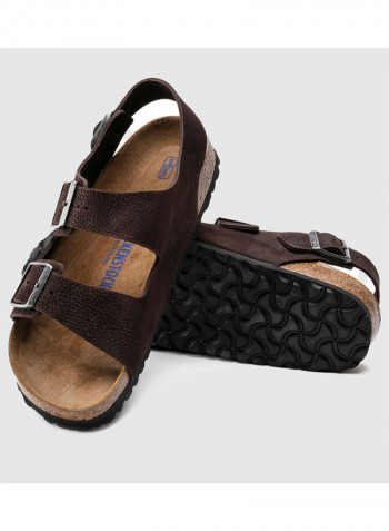 Milano Sfb Soft Footbed Casual  Sandals Brown