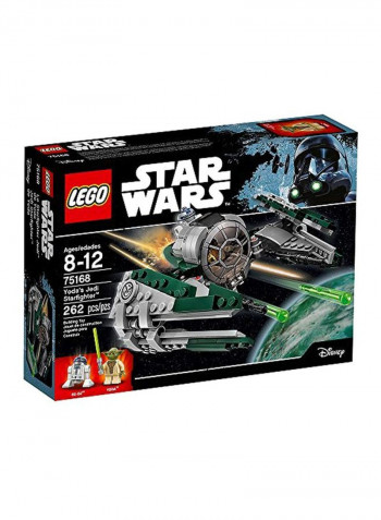262-Piece Yoda's Jedi Starfighter Building Kit 75168 26.2x19.1x6.1cm