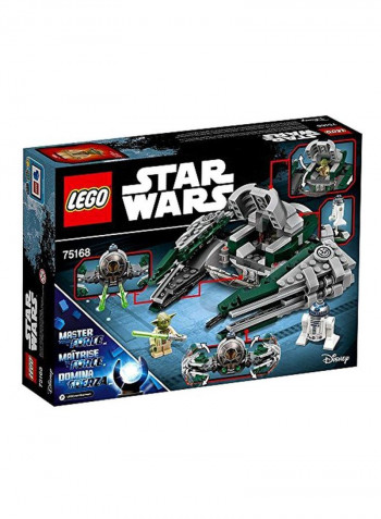 262-Piece Yoda's Jedi Starfighter Building Kit 75168 26.2x19.1x6.1cm