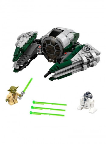 262-Piece Yoda's Jedi Starfighter Building Kit 75168 26.2x19.1x6.1cm