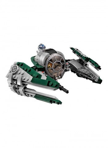 262-Piece Yoda's Jedi Starfighter Building Kit 75168 26.2x19.1x6.1cm