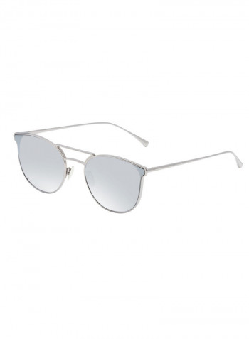 Men's Round Frame Sunglasses - Lens Size: 56 mm