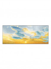 Sky Study IV Cross Stitch Kit Blue/Yellow reviews Sky Study IV Cross Stitch Kit Blue/Yellow