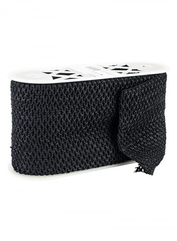 Crochet Headband Black