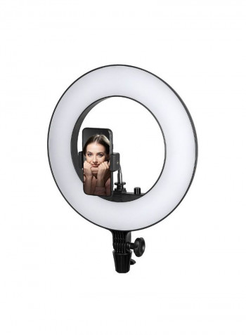 LR180 Ring LED Video Light Black