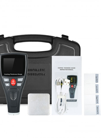 LCD Digital Paint Coating Gauge Black 27.00 X 6.50 X 19.50cm