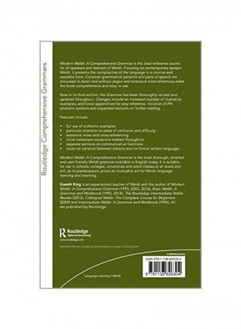 Modern Welsh: A Comprehensive Grammar Paperback 3