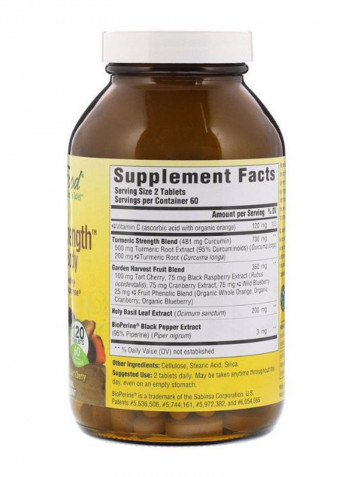 Turmeric Strength For Whole Body - 120 Tablets