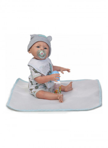 Reborn Baby Doll Baby Bath Toy With Clothes 20inch