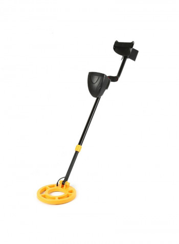 Portable High Sensitivity Underground Metal Detector Black/Yellow