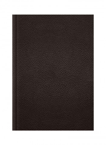 ESV Single Column Journaling Bible, Large Print (Buffalo Leather, Deep Brown) Hardcover