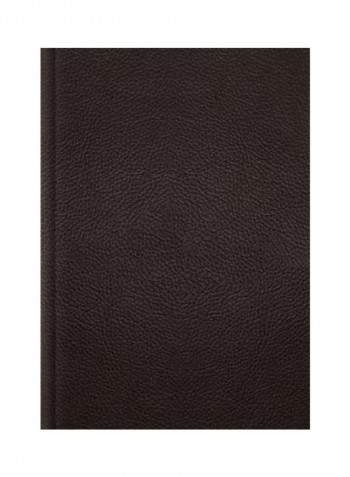 ESV Single Column Journaling Bible, Large Print (Buffalo Leather, Deep Brown) Hardcover