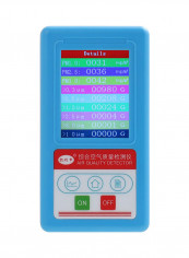 Multifunctional Professional Handheld Carbon Dioxide Detector Blue