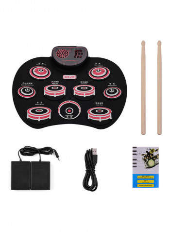 Electronic Roll Up Silicone Drum Kit
