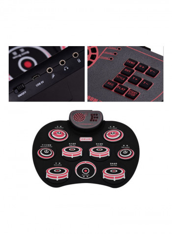 Electronic Roll Up Silicone Drum Kit