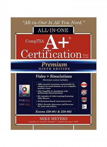 Comptia A+ Certification Premium Exam Guide Paperback 6