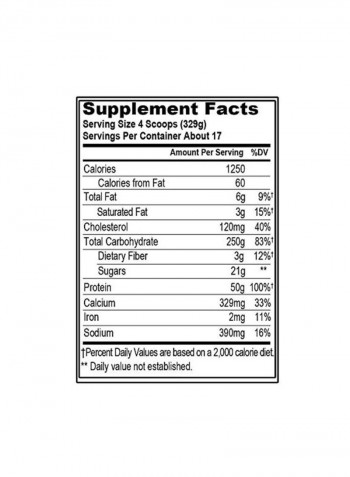 Stacked Protein Gainer Protein Powder Drink Mix Chocolate Decadence