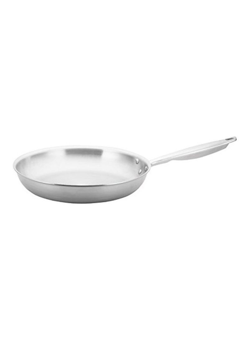 Tri-Ply Frying Pan Silver 12inch