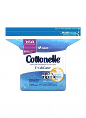 168-Piece Fresh Care Flushable Cleansing Wipe Set