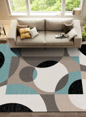 1 Piece Living Room Rug multicolour 120*160(W*L)cmcm