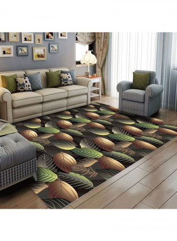 Printed Floor Rug Multicolour 120x160cm