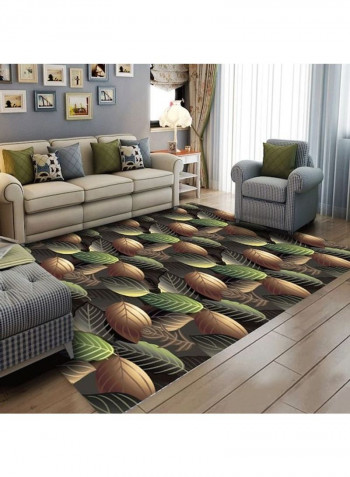 Printed Floor Rug Multicolour 120x160cm