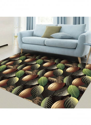 Printed Floor Rug Multicolour 120x160cm