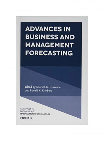 Advances In Business And Management Forecasting Hardcover