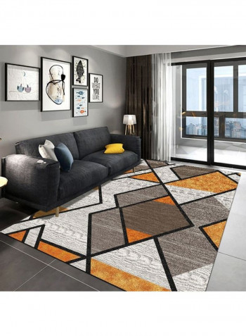 Geometric Pattern Rug Multicolour 120x160cm