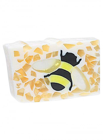 Honey Bee Loaf Soap Multicolour 80ounce
