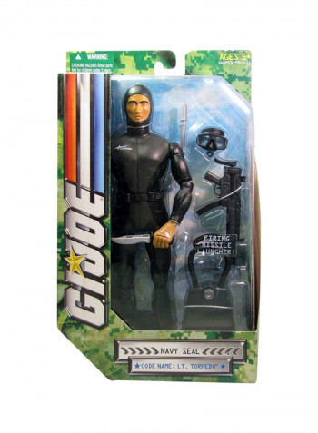 Navy Seal Lt. Torpedo Action Figure With Accessories