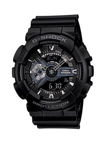 Men's Water Resistant Analog Watch GA-110-1BER