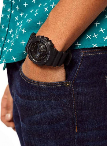 Men's Water Resistant Analog Watch GA-110-1BER