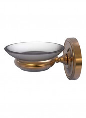 Prestige Regal Collection Wall Mounted Soap Dish Brown 3x4.5x2.5inch