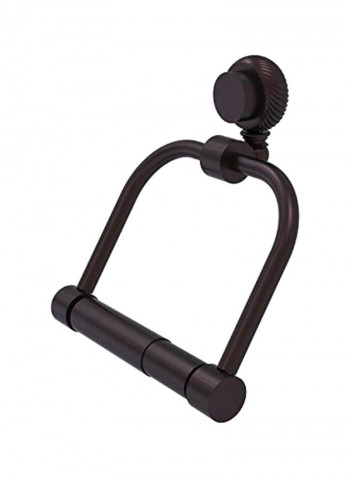 Venus Collection 2 Post Tissue Twisted Accents Toilet Paper Holder Brown 5.5x6x2inch