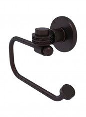 Continental Collection Twisted Accents Toilet Paper Holder Black 7x5.3x6.8inch